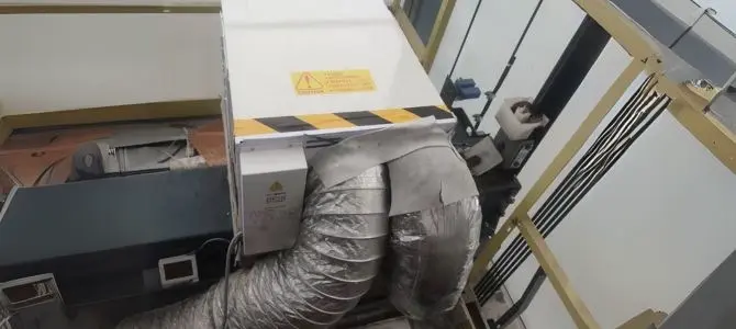 elevator ac system shuts down mid operation