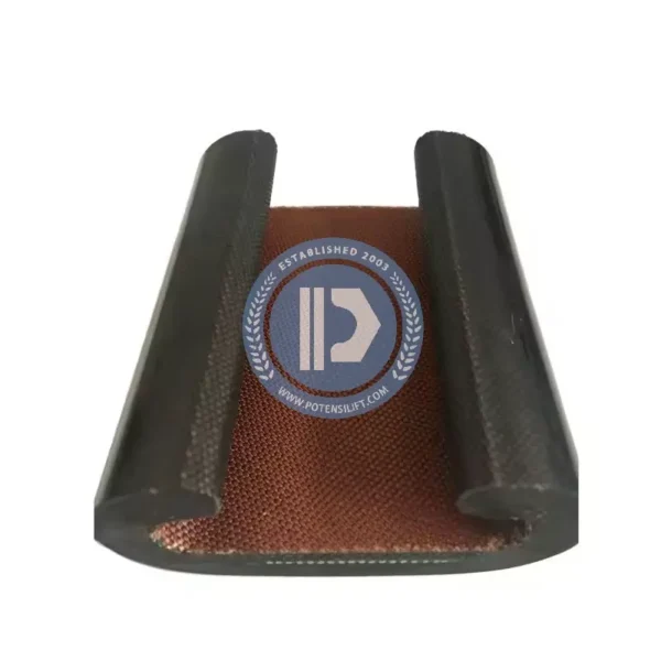 for skg rubber handrail belt balck color otis 800