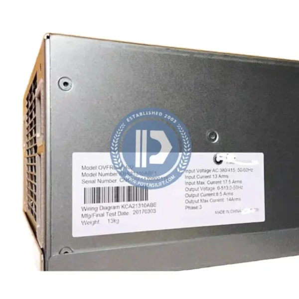 for otis inverter ovfr03b 402 kba21310abf1