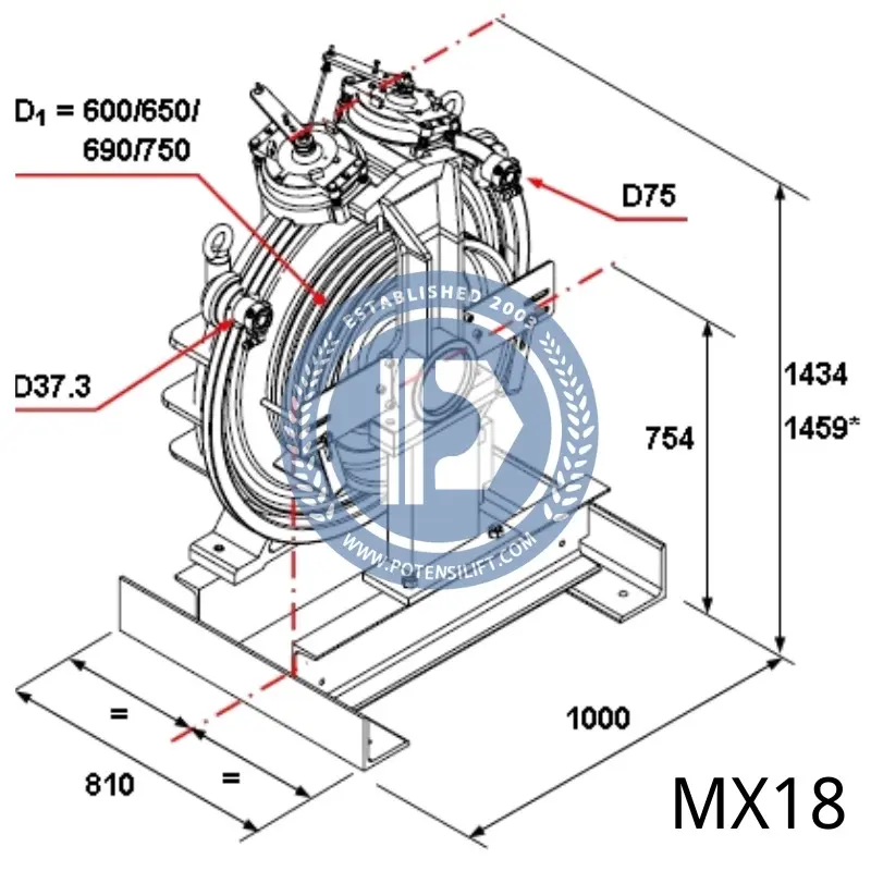 kone mx18 without direction wheel
