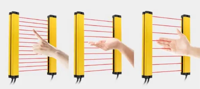 a comparison of low density vs. high density light curtain systems