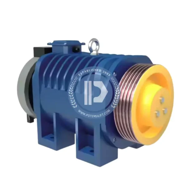 gearless traction machine mona200, 450kg, 1.0m/s for monadrive