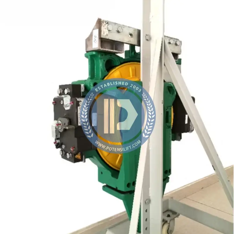 elevator traction machine