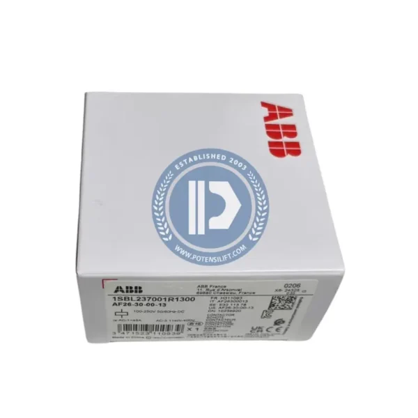 elevator contactor af26 30 00 13, 100 250v50/60hz dc for abb