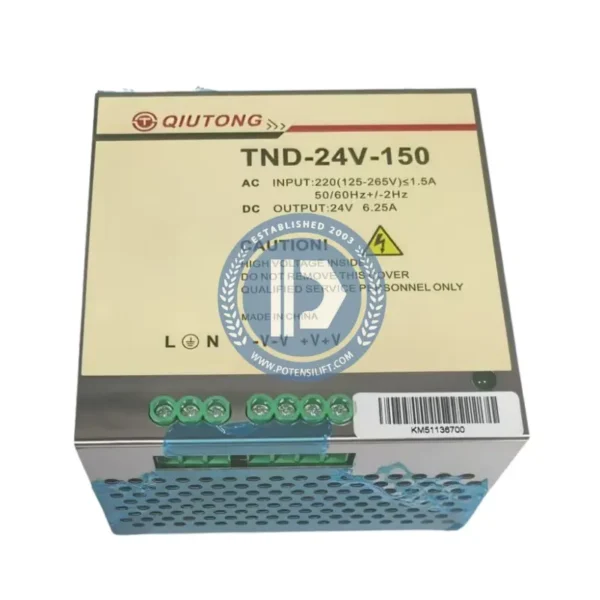 elevator power box km51136700 (tnd 24v 150) for kone