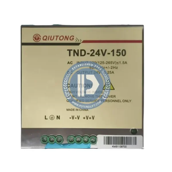 elevator power box km51136700 (tnd 24v 150) for kone