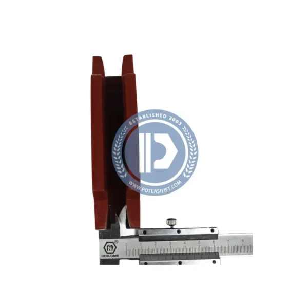 elevator guide lining 10мм l 120мм bfk10 xaa380n2 km996488 for otis kone