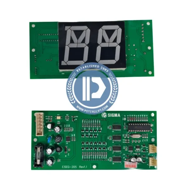 elevator display board eiseg 205 rev1.1 for sigma