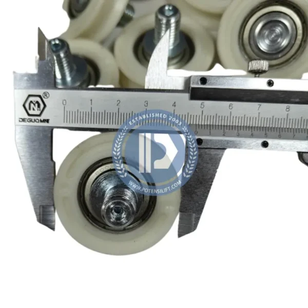 mine cab eccentric door roller 48mm pfr 03 pfr.03000000 for fermator