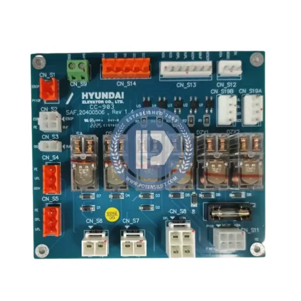 elevator pcb board cc 903 saf.20400506 version 1.6 for hyundai