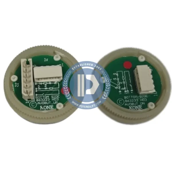 elevator lop kds300 button for kone 32mm red light