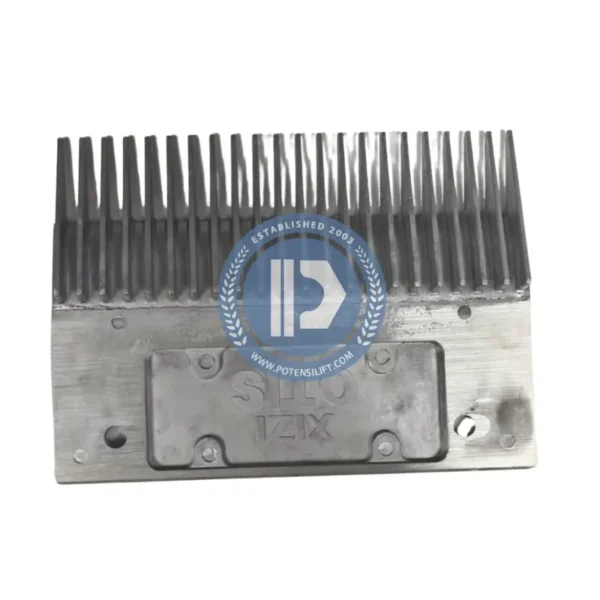escalator comb plate xaa453av2 xop nc 199х145mm 22 teeth for otis
