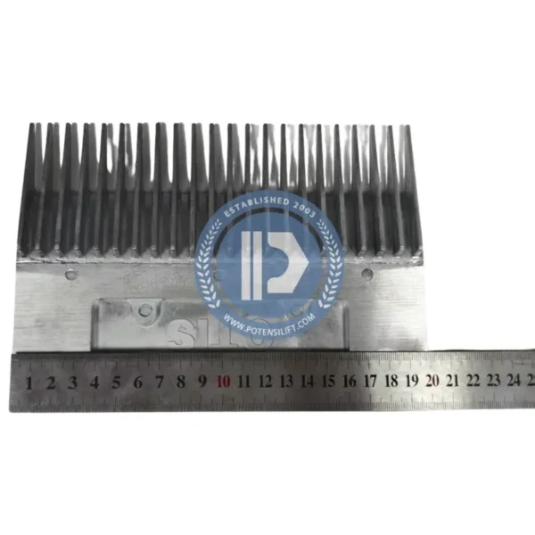 escalator comb plate xaa453av2 xop nc 199х145mm 22 teeth for otis