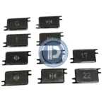 elevator button a4n59852 for otis white light without braille