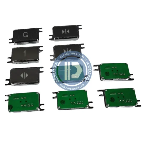 elevator button a4n59852 for otis white light without braille