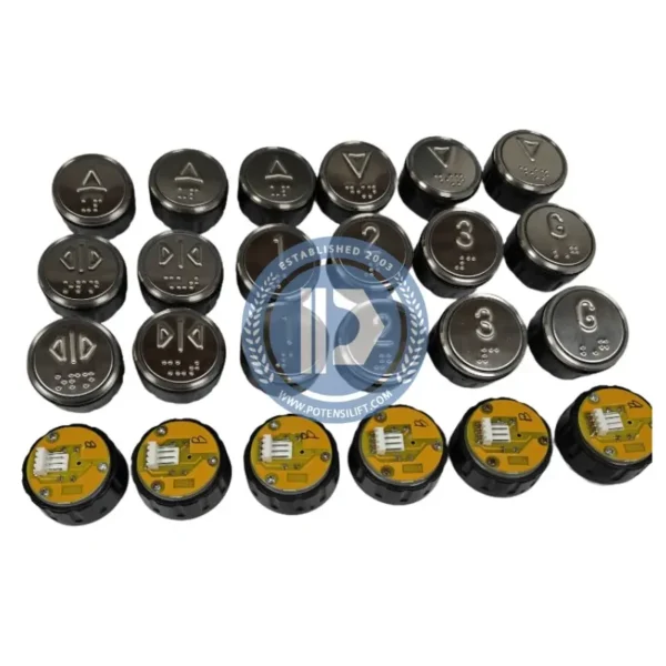elevator button br36 for otis with braille blue light