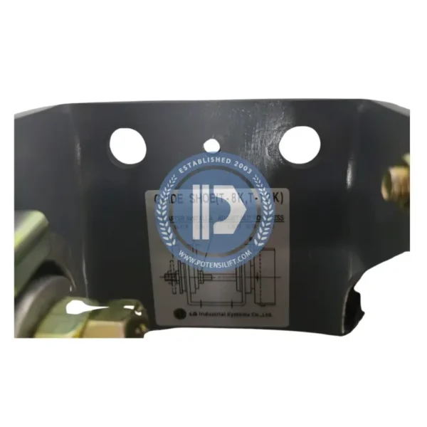 guide shoe + guide shoe bracket + oil box, guide rail t 8k for sigma