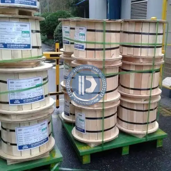 elevator steel wire rope x135j12ep for kiswire