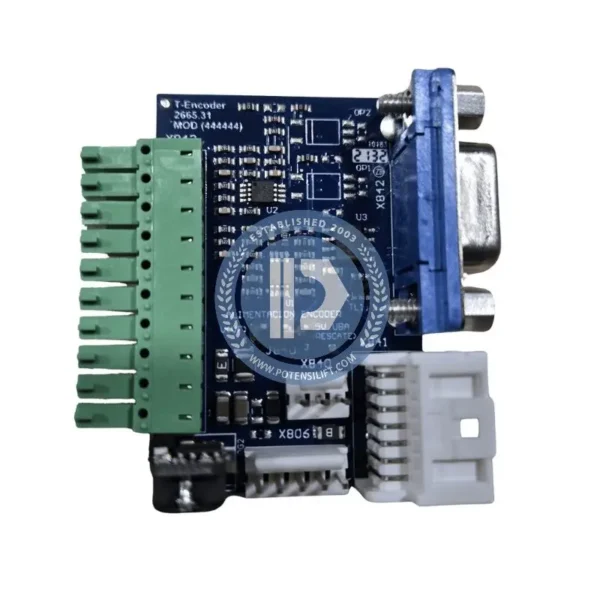 elevator pcb t encoder 2665.31 mod(44444) x843 for thyssenkrupp
