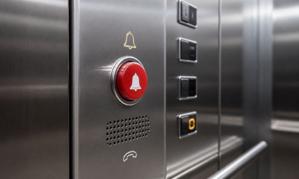 elevator emergency button and alarm button