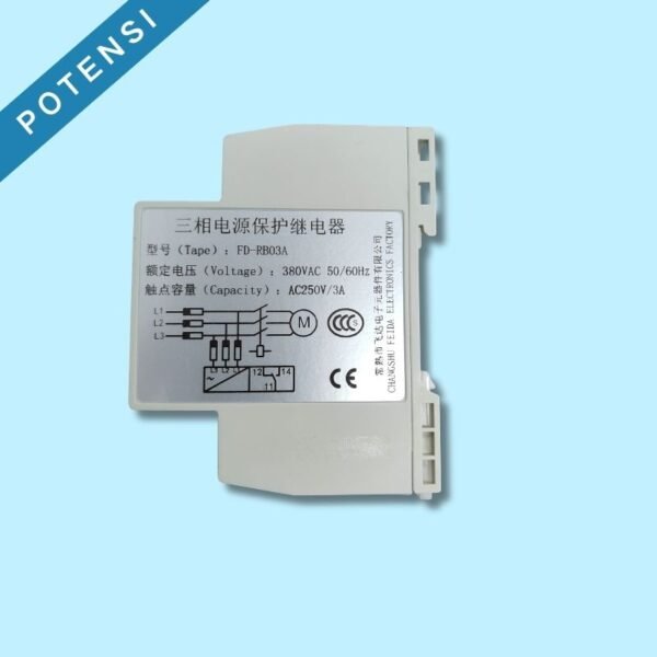 three phase power protection relay fd rb03a