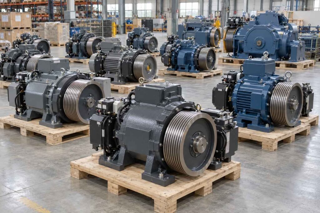 elevator traction machine supplier