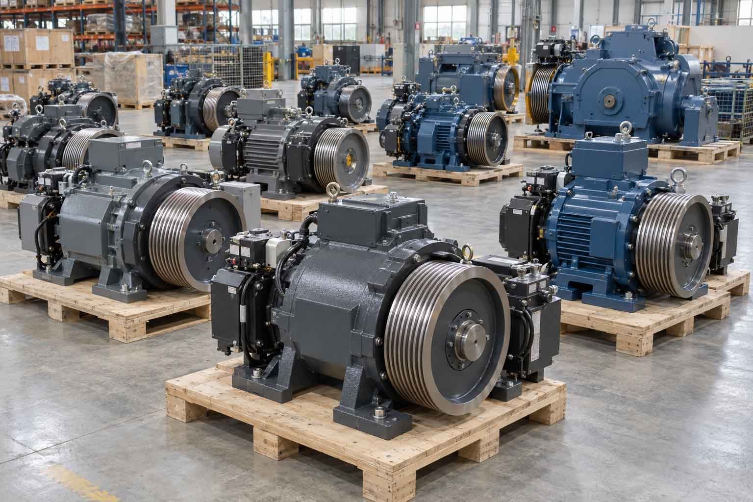 elevator traction machine supplier