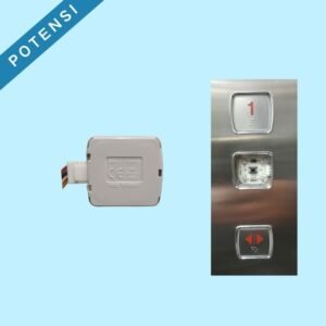 elevator push button ebm 01 with braille for eclipse